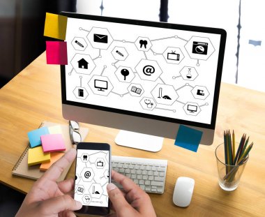 Açma ve kapatma düğmesini siber ve futur görüntü