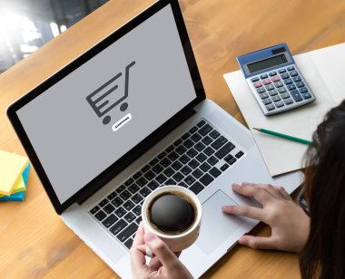 E-ticaret mağaza Online paymen sepeti Online Sipariş mağaza satın eklemek