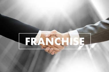 Perakende ve iş iş heyeti C marka franchise pazarlama