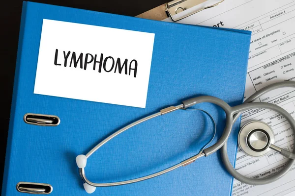 LYMPHOMA diagnóstico médico concepto médico — Foto de Stock