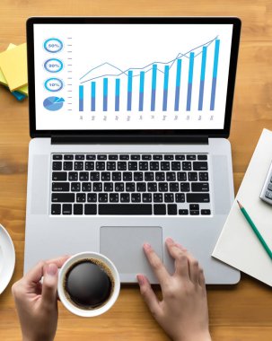 Satış birçok harita ve çizge iş artırmak gelir hisse Co