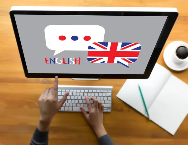 Engelska (brittisk England språkutbildning ) — Stockfoto