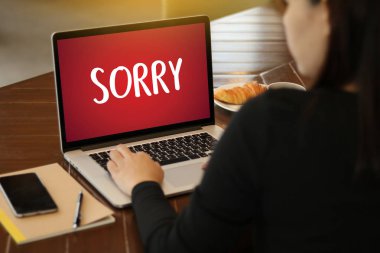 Üzgünüz pişmanlık Ayy başarısız yanlış hata hata pişmanlık Apolo affet