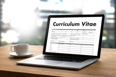 CV - özgeçmiş (iş görüşmesi kavramı ile iş Cv yeniden