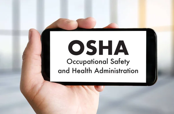 직업 안전과 건강 행정 Osha 비즈니스 팀 — 스톡 사진