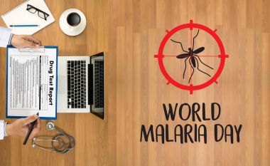 MALARIA mosquito sucking blood World Malaria Day Zika virus aler clipart
