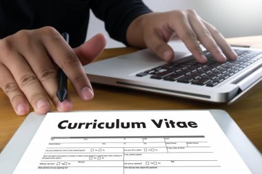 CV - özgeçmiş (iş görüşmesi kavramı ile iş Cv yeniden