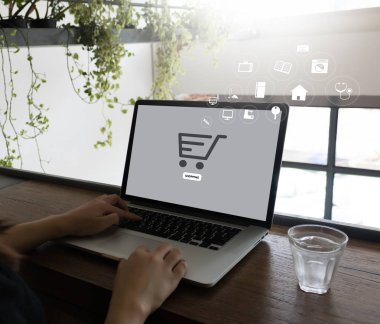 E-ticaret mağaza Online paymen sepeti Online Sipariş mağaza satın eklemek