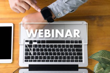 Webinar el tablo kullanın E-iş bağlantı tarama comp