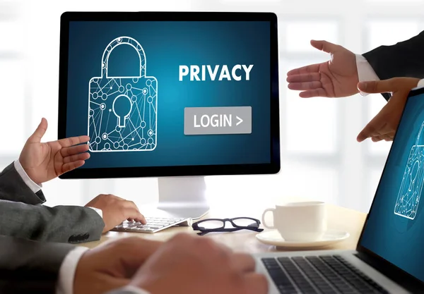 Privacy Access login prestaties identificatie wachtwoord Passcod — Stockfoto