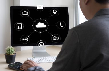  Cloud Computing Diyagramı Ağ veri depolama teknolojisi hizmeti