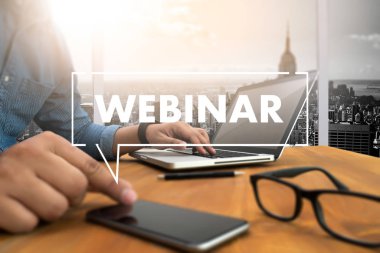 Webinar el tablo kullanın E-iş bağlantı tarama comp