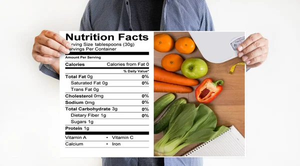 Odżywianie fakty Bezglutenowa żywności żywienia celiakii, Hea — Zdjęcie stockowe