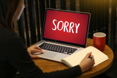 Üzgünüz pişmanlık Ayy başarısız yanlış hata hata pişmanlık Apolo affet