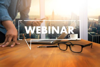 Webinar el tablo kullanın E-iş bağlantı tarama comp