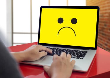 Depresif duygular kavramı, Amort gülen yüz ifade yazdırılmasını