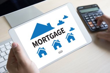 Mortgage Emlak Gayrimenkul ev ödemek kredi ödeme 
