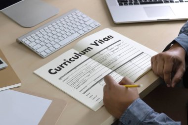 CV - özgeçmiş (iş görüşmesi kavramı ile iş Cv yeniden