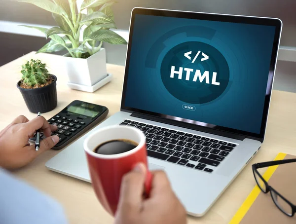 PHP HTML DEVELOPER Web Code design  Programmer working in a soft