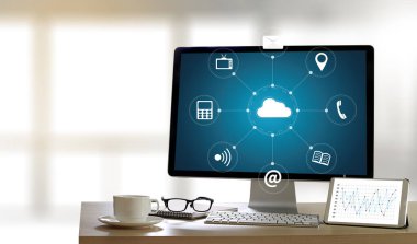  Cloud Computing Diyagramı Ağ veri depolama teknolojisi hizmeti