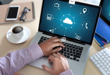  Cloud Computing Diyagramı Ağ veri depolama teknolojisi hizmeti