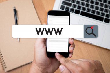 Www Web sitesi Online Internet Web sayfası bilgisayar tarayıcı bağlantısı