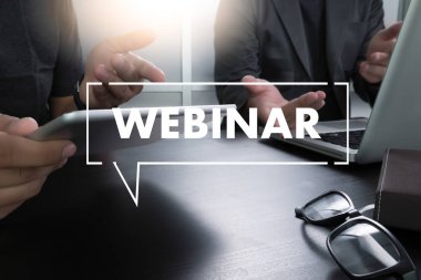 Webinar el tablo kullanın E-iş bağlantı tarama comp