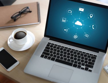  Cloud Computing Diyagramı Ağ veri depolama teknolojisi hizmeti