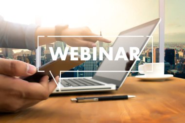 Webinar el tablo kullanın E-iş bağlantı tarama comp