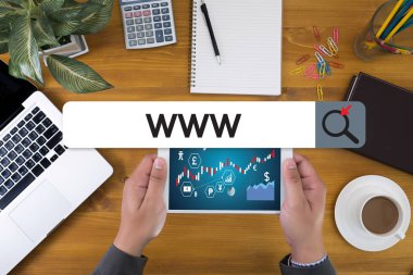 Www Web sitesi Online Internet Web sayfası bilgisayar tarayıcı bağlantısı