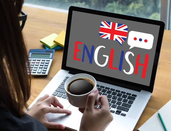 ENGLISH (British England Language Education) do you speak english — стоковое фото