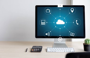  Cloud Computing Diyagramı Ağ veri depolama teknolojisi hizmeti