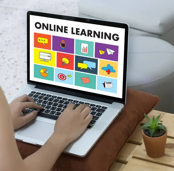 ONLINE LEARNING Connectivity Technology Coaching online Skills T
