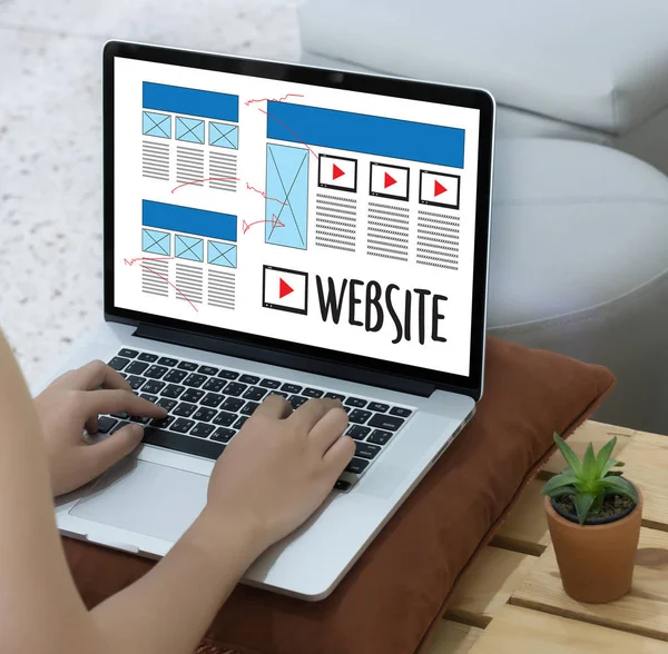Web tasarım düzeni kroki çizim yazılım Media Www ve grafik 