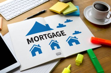 Mortgage Emlak Gayrimenkul ev ödemek kredi ödeme 