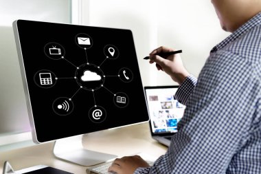  Cloud Computing Diyagramı Ağ veri depolama teknolojisi hizmeti