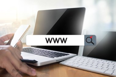 Www Web sitesi Online Internet Web sayfası bilgisayar tarayıcı bağlantısı