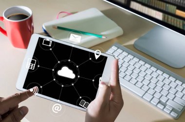  Cloud Computing Diyagramı Ağ veri depolama teknolojisi hizmeti