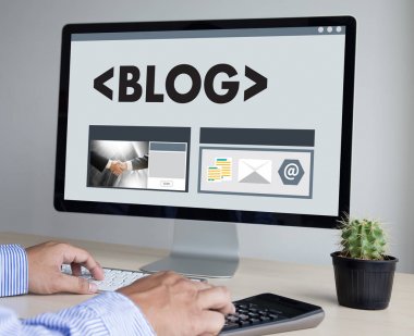 Blog web sitesi Online Internet Web sayfası sosyal medya bağlantı N