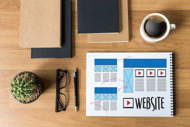 Web sitesi tasarımcısı çalışma düzeni kroki çizim yazılım Media Ww