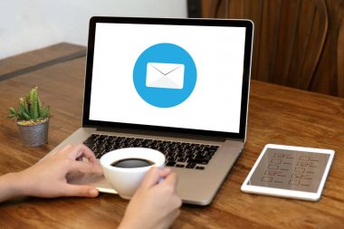 Posta iletişim bağlantı iletisi posta kişileri telefon için 