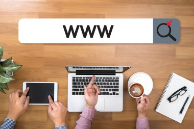 Www Web sitesi Online Internet Web sayfası bilgisayar tarayıcı bağlantısı