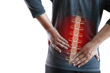 genç adam duygu düşük geri acı acı acı yardım concep