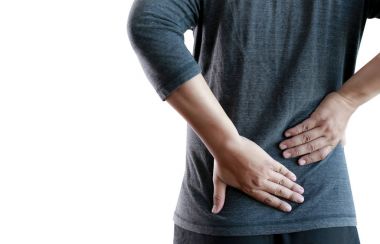 genç adam duygu düşük geri acı acı acı yardım concep