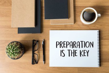 Olmak hazırlanan ve Key hazırlık planı gerçekleştirmek iş co