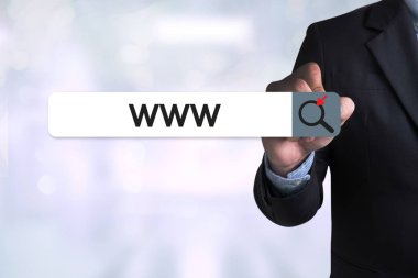 Www Web sitesi Online Internet Web sayfası bilgisayar tarayıcı bağlantısı