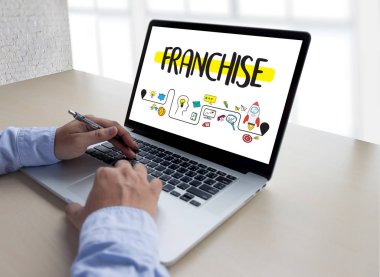 Perakende ve iş iş heyeti C marka franchise pazarlama