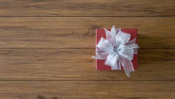 Caixa de presente Natal feliz Natal cartão de felicitações aniversário Chri — Fotografia de Stock