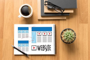 Web sitesi tasarımcısı çalışma düzeni kroki çizim yazılım Media Ww