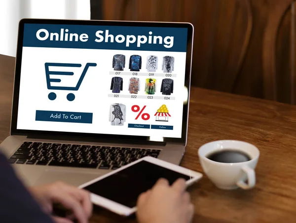 İş adamları teknoloji e-ticaret Internet küresel Marketi kullanın